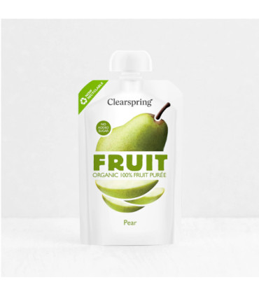 Clearspring Puree de Fruits Poire 100% 100G كليرسبرينغ مهروس فواكه كمثرى