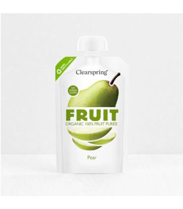 Clearspring Puree de Fruits Poire 100% 100G كليرسبرينغ مهروس فواكه كمثرى