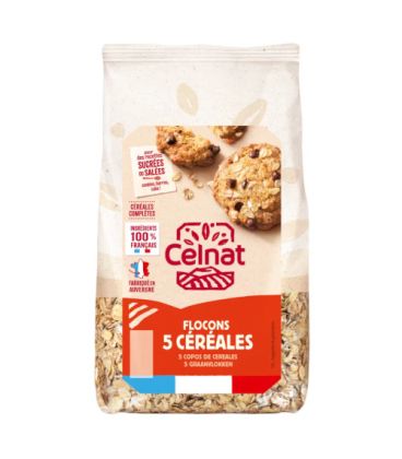 Celnat Flocons de 5 Céréales 500G سيلنات رقائق 5 حبوب