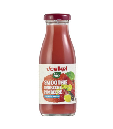 Voelkel Smoothie Fraise Framboise 250ML فولكل سموثي سموثي فراولة وتوت العليق
