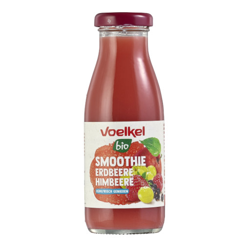 Voelkel Smoothie Fraise Framboise 250ML فولكل سموثي سموثي فراولة وتوت العليق
