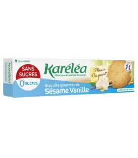 Karelea Biscuits Sesame Vanille Sans Sucre 132G كارليا بسكويت بالسمسم والفانيلا بدون سكر