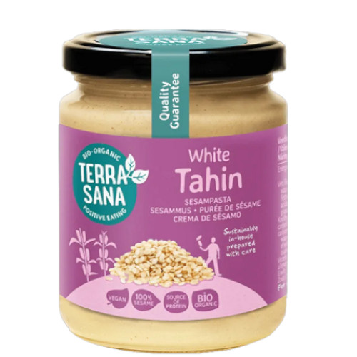 Terrasana Purée de sésame blanc 250g معجون السمسم الأبيض تيراسانا