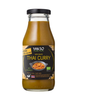 Yakso Wok Sauce Curry Thaï 240ml  صلصة ووك كاري تايلاندي يكسو