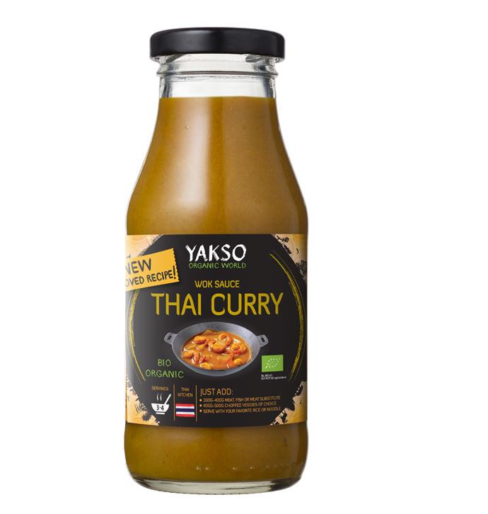Yakso Wok Sauce Curry Thaï 240ml  صلصة ووك كاري تايلاندي يكسو