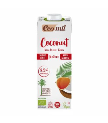 Ecomil Boisson Coco Nature 1L  مشروب جوز الهند طبيعي