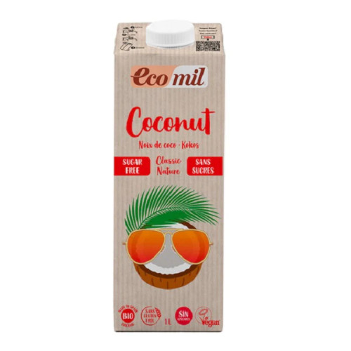 Ecomil Lait BIO Coco Classic Nature 1L  مشروب جوز الهند كلاسيك طبيعي