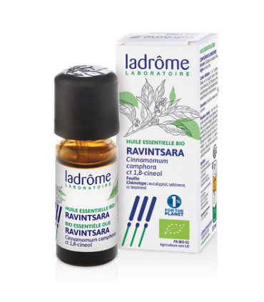 Ladrome Huile Essentielle Ravinstara 10ml  زيت رافينستارا العطري