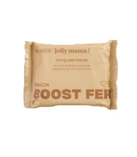 Jolly Mama Snack Boost Fer Sans Gluten 45g  وجبة خفيفة جولي ماما لتعزيز الحديد خالية من الغلوتين