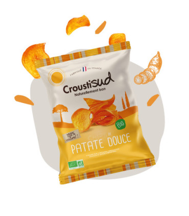Croustisud Pétales Patate Douce 70g رقائق البطاطا الحلوة