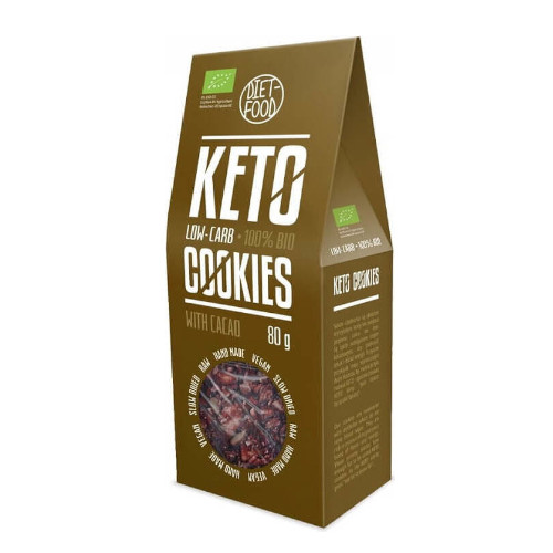 Diet Food Cookies Keto Cacao 80g كوكيز كيتو كاكاو