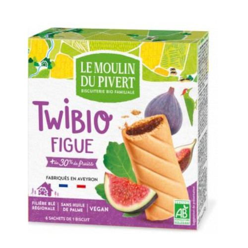 Le Moulin du Pivert Twibio Fourré aux Figues 150G  تويبيو محشو بالتين