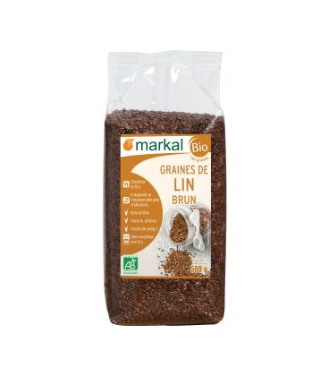Markal Graines de Lin Brun 500G  بذور الكتان البني