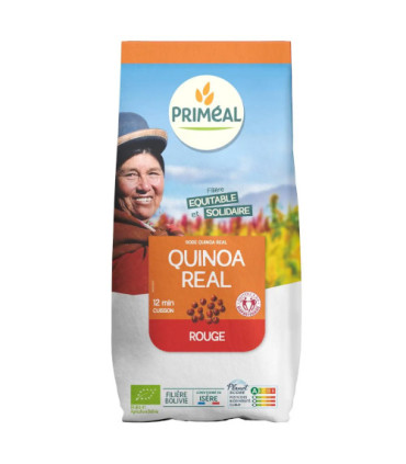 Primeal Quinoa Real Rouge 500G  كينوا أحمر