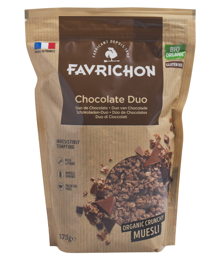 Favrichon Muesli Duo De Chocolat 375g موسلي بشوكولاتة مزدوجة