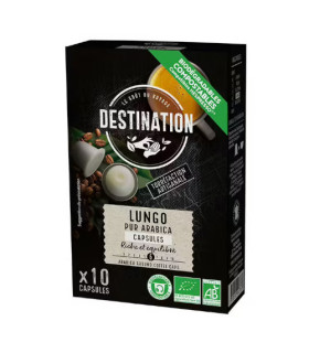 Destination Capsules Lungo 10x5.5g كبسولات لونغو
