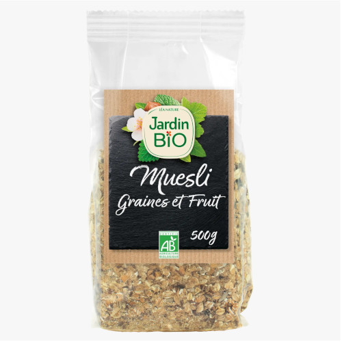 Jardin Bio Muesli Aux Graines 500g موسلي بالبذور