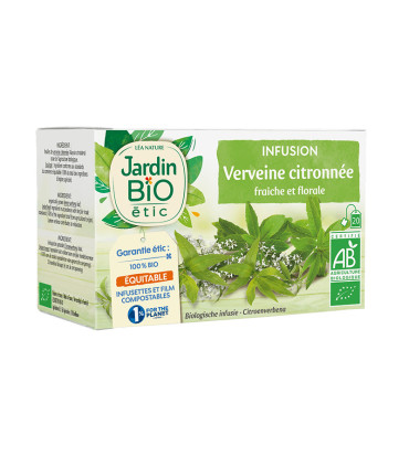 Jardin Bio Infusion Verveine Citronnée شاي لويزة بالليمون