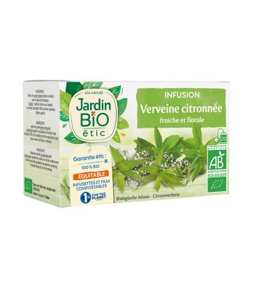 Jardin Bio Infusion Verveine Citronnée شاي لويزة بالليمون