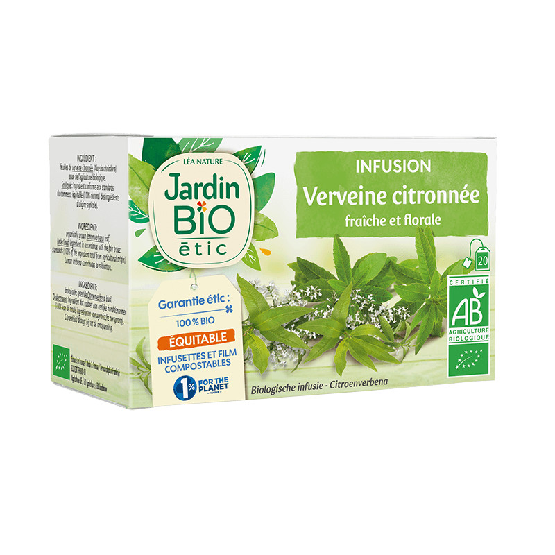 Jardin Bio Infusion Verveine Citronnée شاي لويزة بالليمون