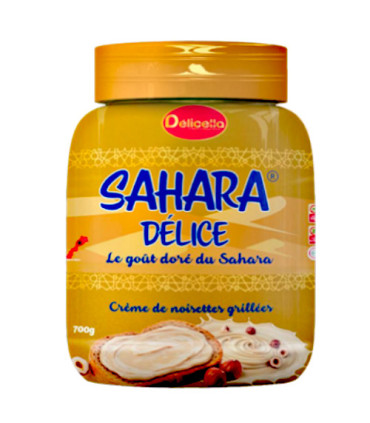 Délicella Sahara Délice crème de noisettes grillées 25% كريمة البندق المحمص