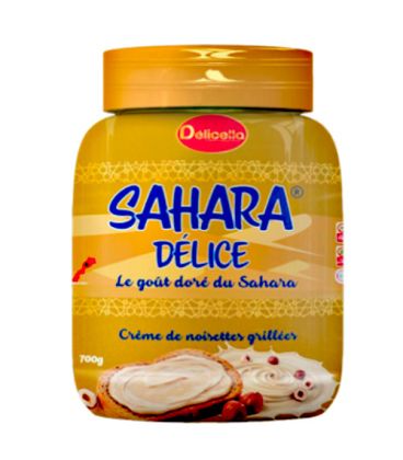 Délicella Sahara Délice crème de noisettes grillées 25% كريمة البندق المحمص