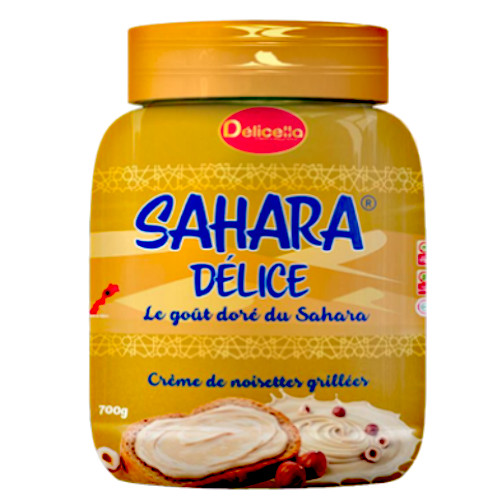 Délicella Sahara Délice crème de noisettes grillées 25% كريمة البندق المحمص