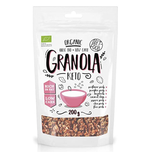 Diet Food Keto Bio Granola 200G غرانولا كيتو
