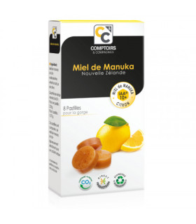 Comptoirs Et Compagnies Pastilles Bio Manuka Citron 22G مصاصات عسل ليمون