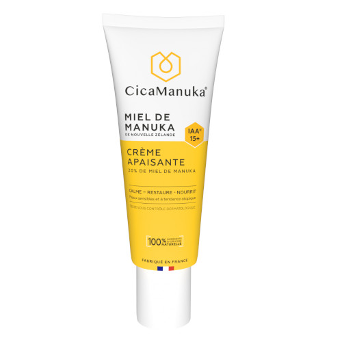 CicaManuka Crème Apaisante IAA15+ 40Ml كريم مهدئ بعسل المانوكا