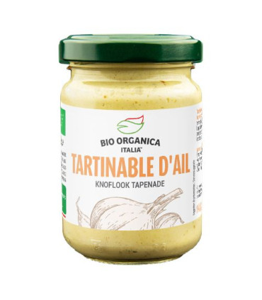 Bio Organica Tartinable d'Ail معجون الثوم العضوي
