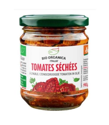 Bio Organica Tomates Sechées à l'Huile Bio طماطم مجففة عضوية محفوظة في الزيت