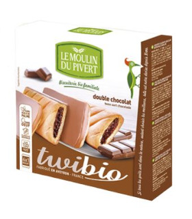 Le Moulin du Pivert Twibio Fourré au Chocolat au Lait 150G  تويبيو محشو بالشوكولاتة بالحليب