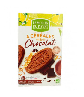 Le Moulin du Pivert Ptit  Déj Chocolat 190G  فطور صغير بالشوكولاتة