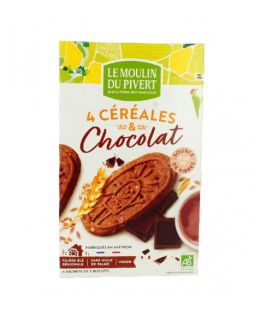 Le Moulin du Pivert Ptit  Déj Chocolat 190G  فطور صغير بالشوكولاتة