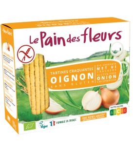 Le Pain Des Fleurs Tartines Craquantes à l'Oignon مقرمشات بالبصل