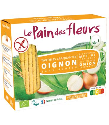 Le Pain Des Fleurs Tartines Craquantes à l'Oignon مقرمشات بالبصل