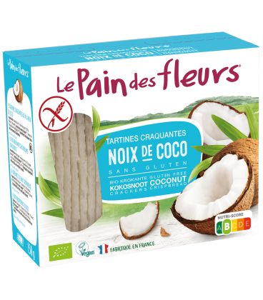 Le Pain Des Fleurs Tartines Craquantes Coco مقرمشات بجوز الهند