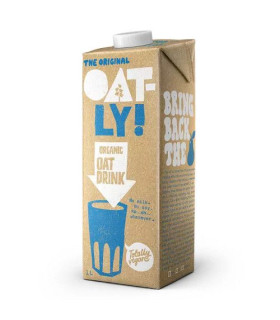Boisson avoine nature Oatly 1l شراب الشوفان الطبيعي أوتلي