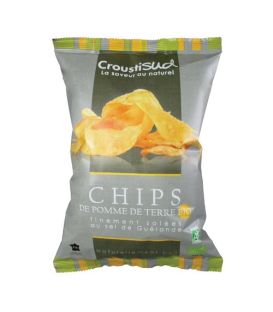 CROUSTISUD CHIPS DE POMME DE TERRE BIO 100G رقائق البطاطس المملحة