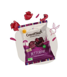 CROUSTISUD CHIPS DE BETTERAVE BIO 70G  رقائق الشمندر العضوية