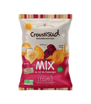 CROUSTISUD MÉLANGE DE CHIPS DE LÉGUMES 90G مزيج رقائق الخضار