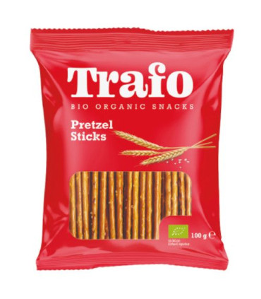 TRAFO BRETZEL STICKS 100G  عيدان البريتزل المملحة