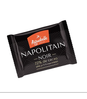 Aiguebelle Chocolat Napolitain Noir 72%  شوكولاتة سوداء