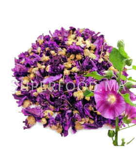 Fleurs Séchées de Rose Trémière Alcea Rosea زهور الخطمية المجففة