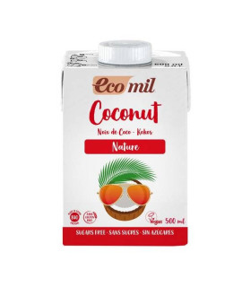 Ecomil Lait BIO Coco Nature 500ml  مشروب جوز الهند طبيعي