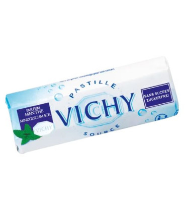 Pastilles Vichy Menthe Sans Sucre 19g أقراص فيشي بالنعناع بدون سكر