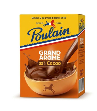 Poulain Ligne Gourmande Lait 100g  بولان ليني غورماند شوكولاتة بالحليب
