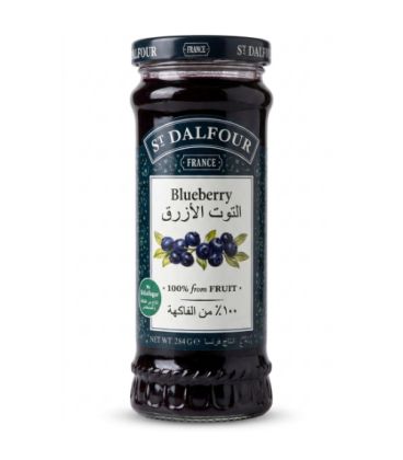 Confiture St Dalfour Myrtilles Sauvages Sans Sucre 284g مربى سانت دالفور توت بري بدون سكر