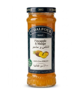 Confiture St Dalfour Ananas et Mangue Sans Sucre 284g مربى سانت دالفور أناناس ومانغو بدون سكر
